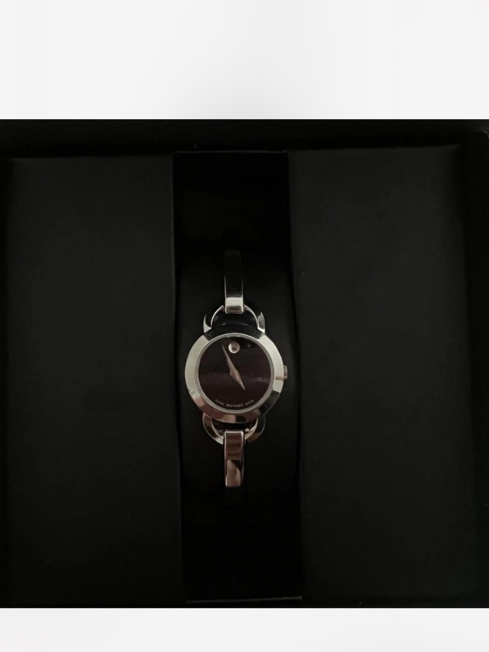 Authentic Movado Rondiro Bangle Watch - Picture 5 of 8